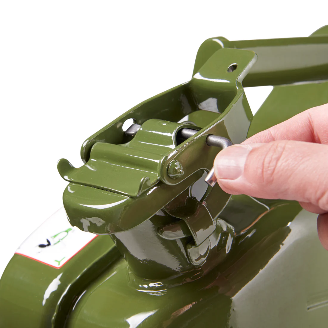 Metal Jerry Fuel Can 10 Litres - Image 3