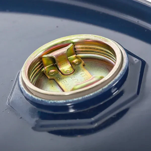 Blue Steel Drum 210 Litres with Plain Interior and Tighthead - Image 3